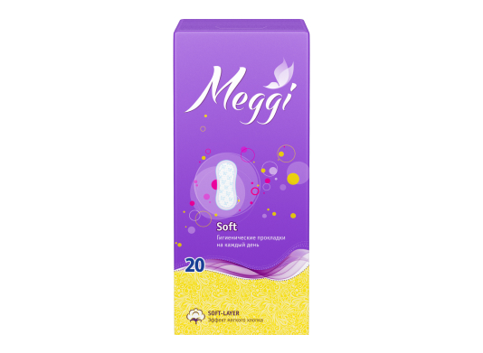 Ежедневные прокладки Meggi Panty Soft 20