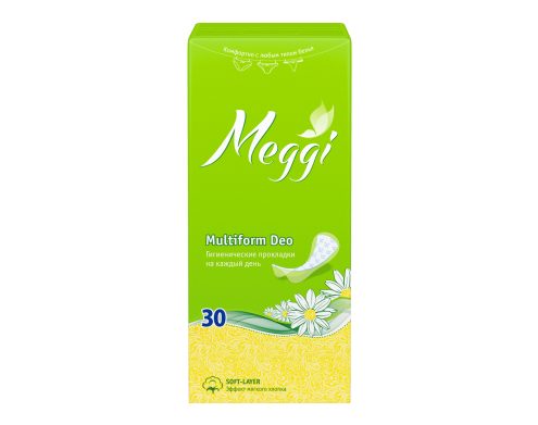 Ежедневные прокладки Meggi Multiform Deo 30