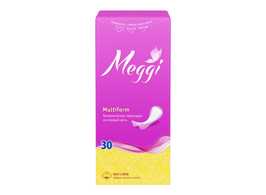 Ежедневные прокладки Meggi Multiform 30