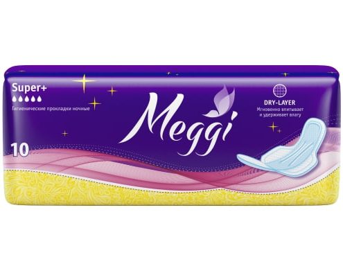 Гигиенические прокладки Meggi Super+ 10