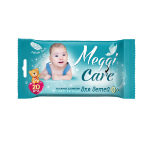 Влажные салфетки для детей MEGGI CARE 20