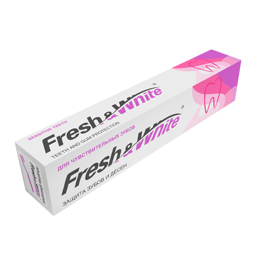 Зубная паста Fresh&White для чувствительных зубов