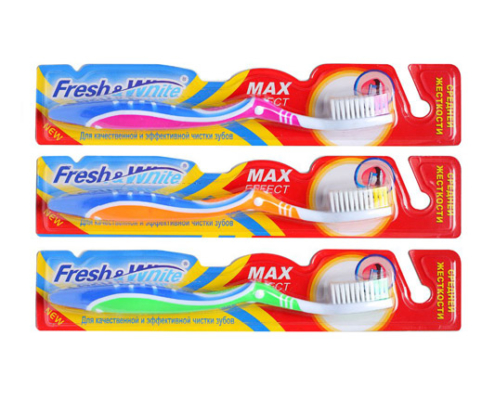 Зубная щетка Fresh&White MAX EFFECT