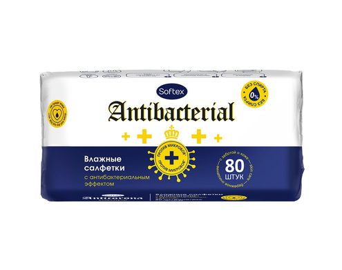 Салфетки Antibacterial 80
