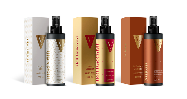 Мисты Dziyna парфюмированные